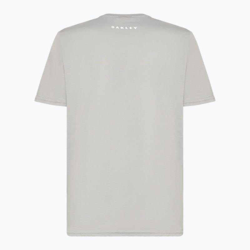 Pánske tričko Oakley Bark Ellipse Tee cement 2
