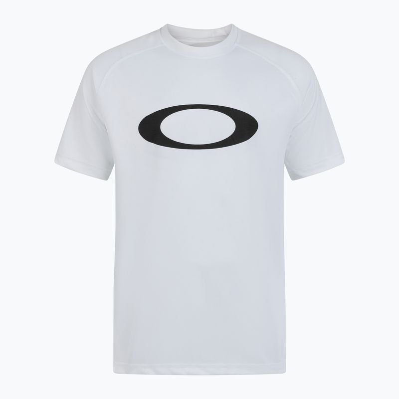 Pánske plavecké tričko Oakley Rashguard biele