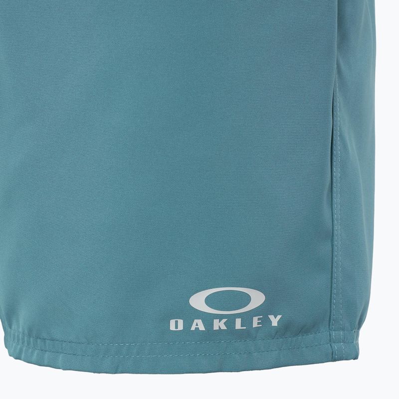 Pánske plavecké šortky Oakley Clear Lake 18" Volley dark pacific 3