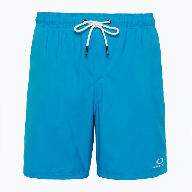 Pánske plavecké šortky Oakley Clear Lake 18" Volley modré