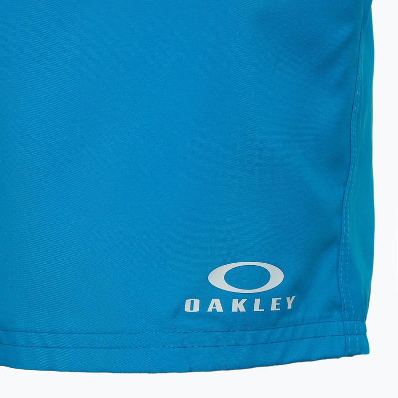 Pánske plavecké šortky Oakley Clear Lake 18" Volley modré 3