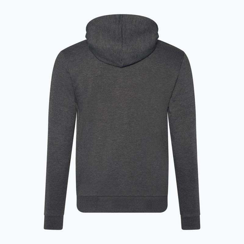 Pánska mikina Oakley Bark Fleece Hoodie dark grey heather 2