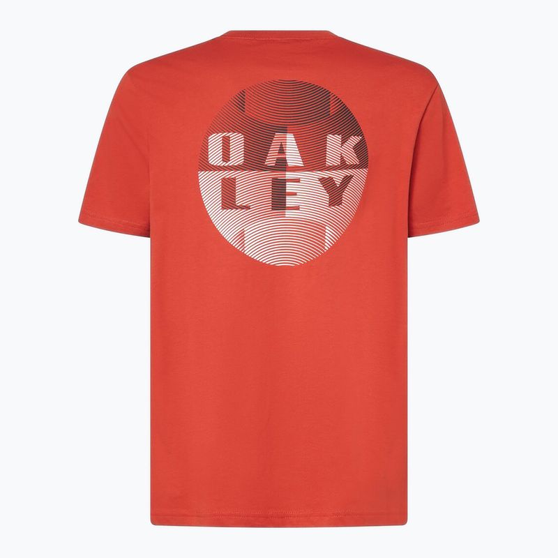 Pánske tričko Oakley Graphic Tee flame red 2