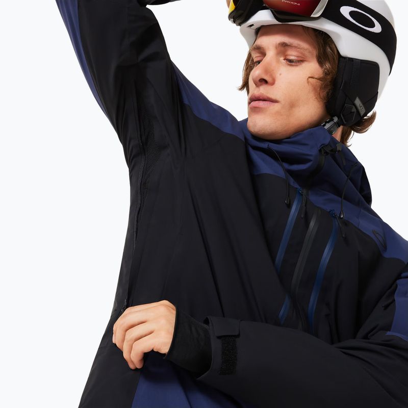 Pánska lyžiarska bunda Oakley Canopy Pro Insulated abyss/black 5