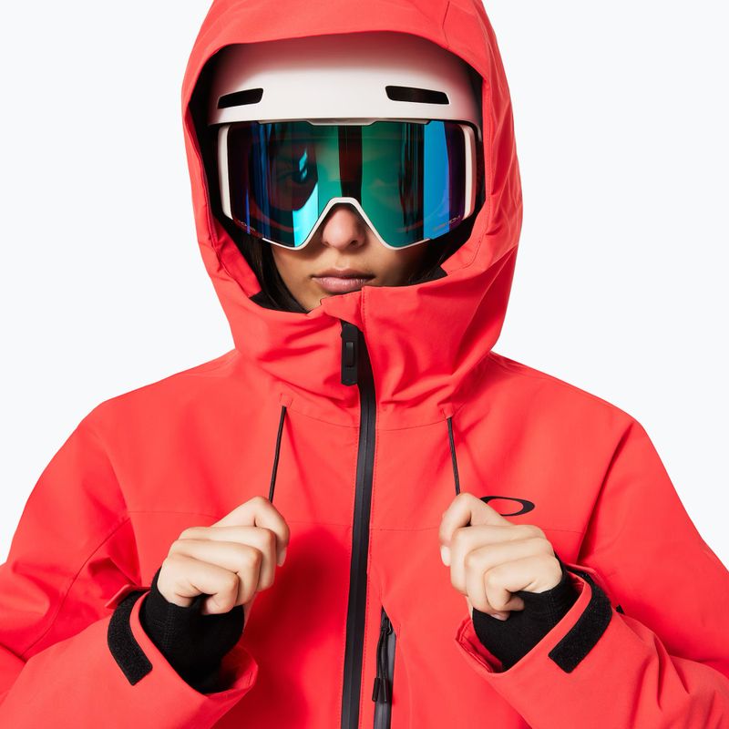 Dámska lyžiarska bunda Oakley Canopy Insulated hibiscus red 4