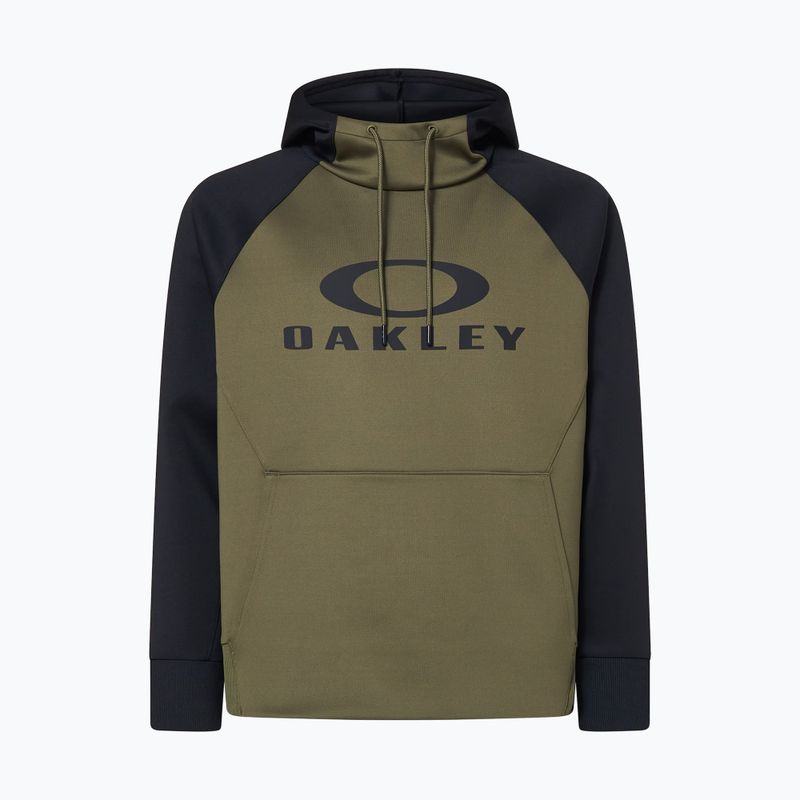 Pánska snowboardová mikina Oakley Sierra DWR Fleece Hoody 2.0 army green 6