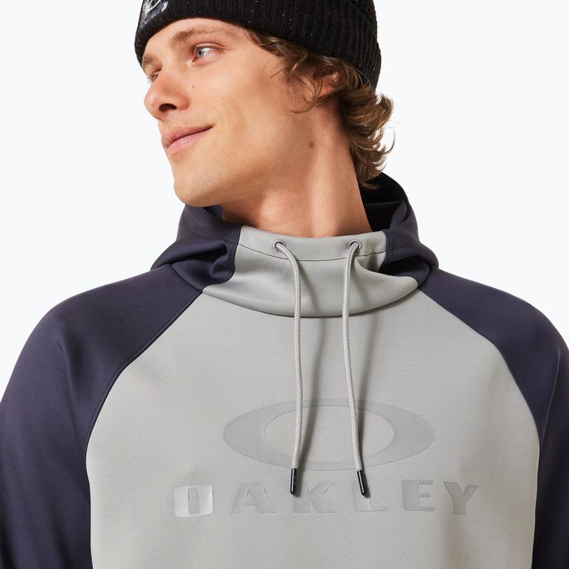 Pánska snowboardová mikina Oakley Sierra DWR Fleece Hoody 2.0 cement 5