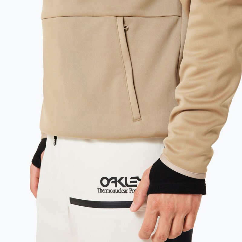Pánska snowboardová mikina Oakley Rider Long 2.0 Hoodie pebble 6