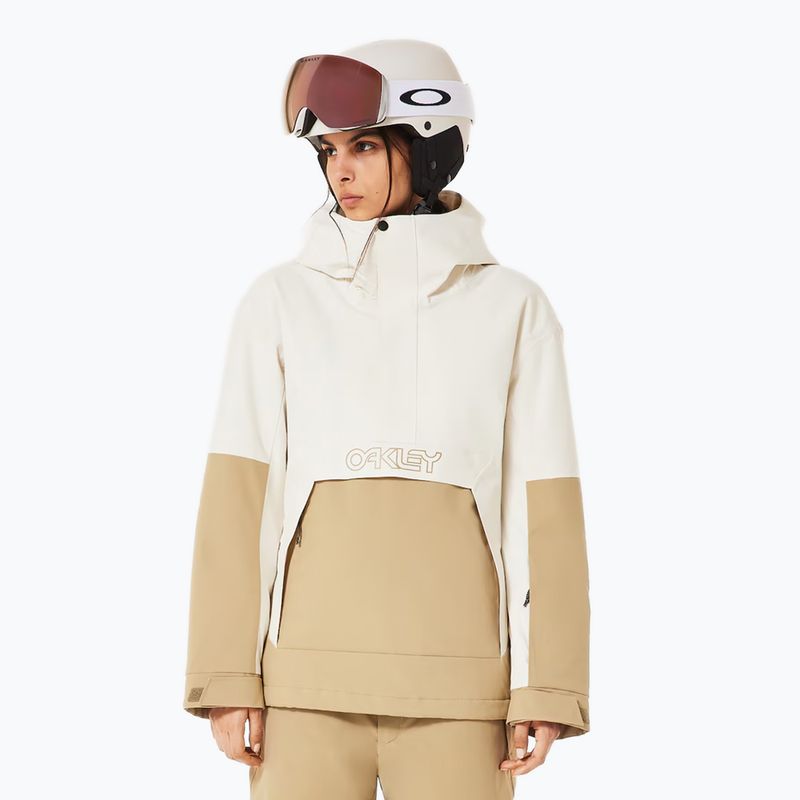 Dámska snowboardová bunda Oakley WMNS TNP TBT Isulated Anorak mist/pebble