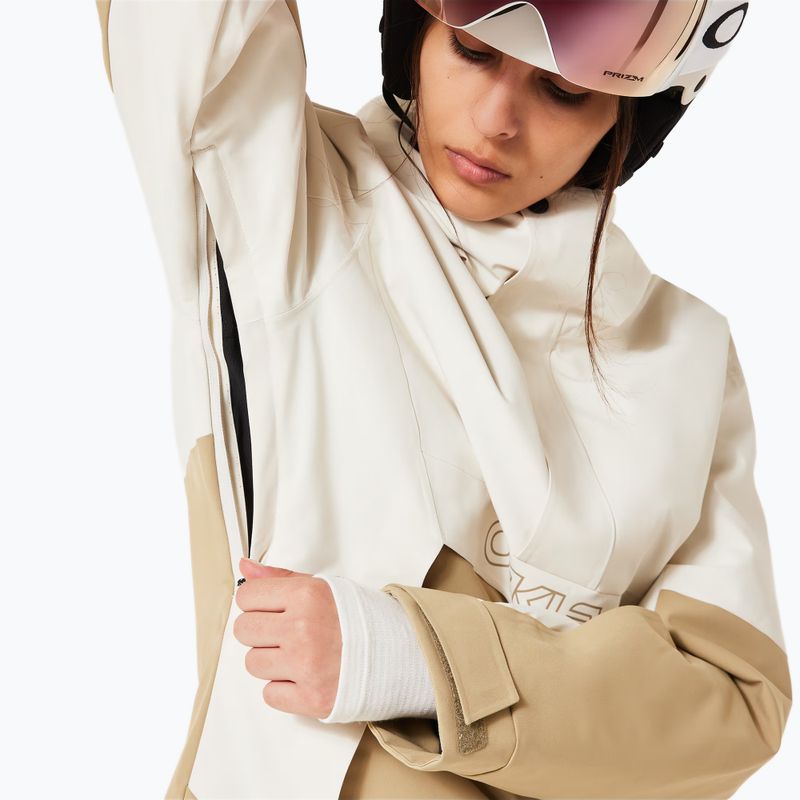 Dámska snowboardová bunda Oakley WMNS TNP TBT Isulated Anorak mist/pebble 4