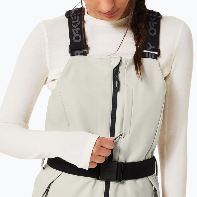 Dámske snowboardové nohavice Oakley TNP Harper Softshell Bib mist 5