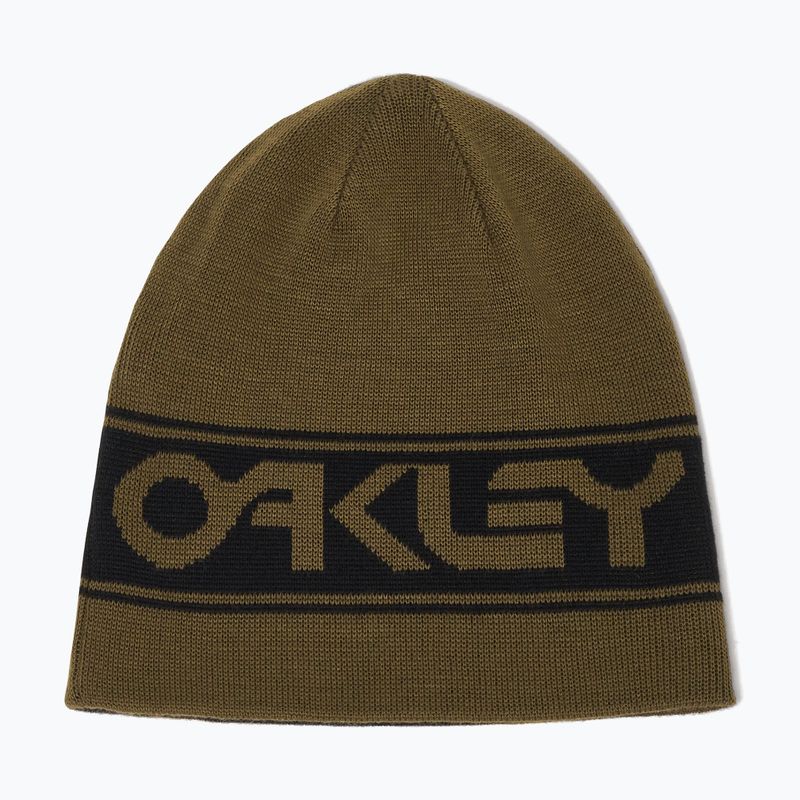 Zimná čiapka Oakley Tnp Reversible Beanie 68S army green