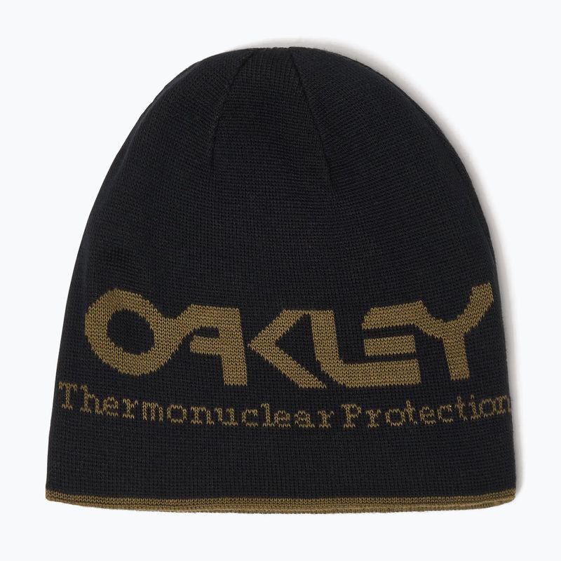 Zimná čiapka Oakley Tnp Reversible Beanie 68S army green 3