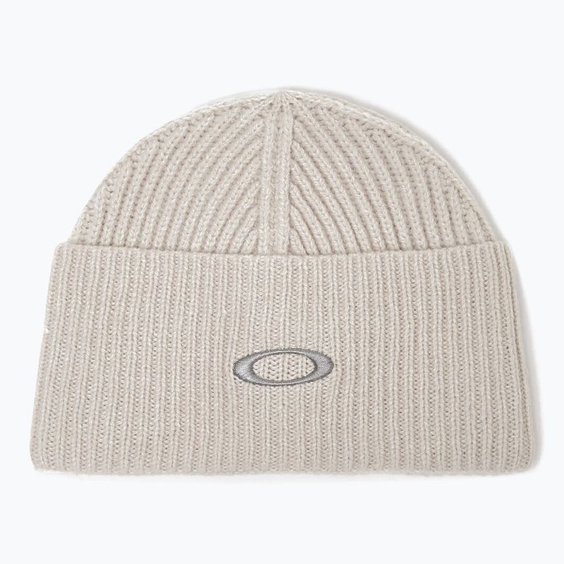 Zimná čiapka Oakley Ellipse Ribbed Beanie mist/cement