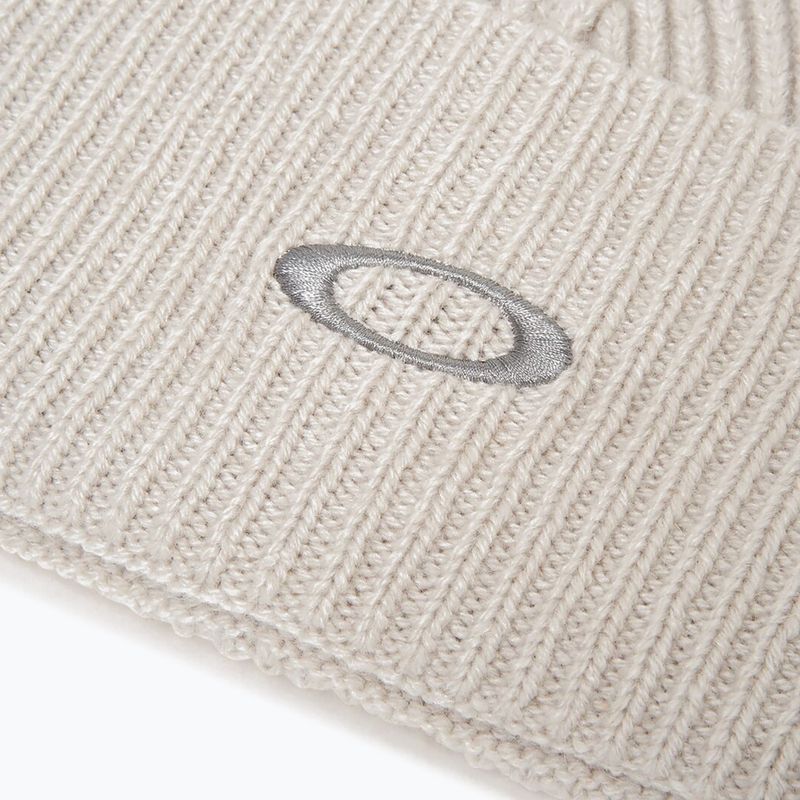 Zimná čiapka Oakley Ellipse Ribbed Beanie mist/cement 3