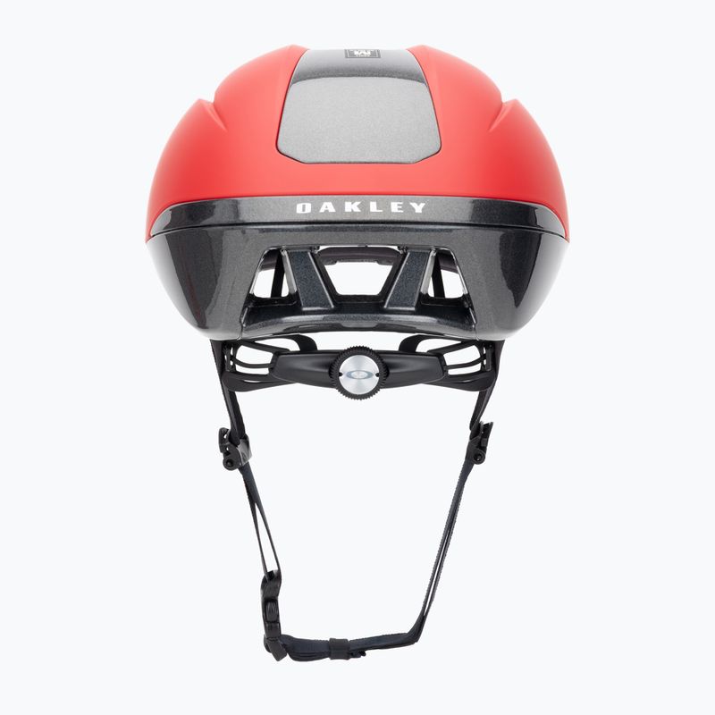 Cyklistická prilba Oakley Velo Stelvio EU black/red pro 4
