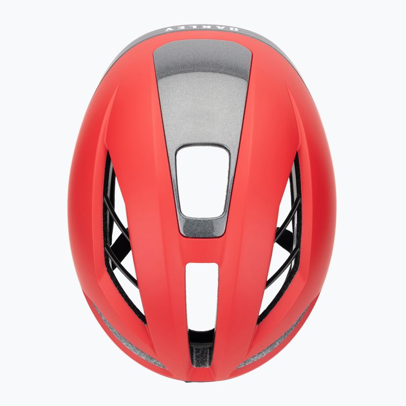 Cyklistická prilba Oakley Velo Stelvio EU black/red pro 6