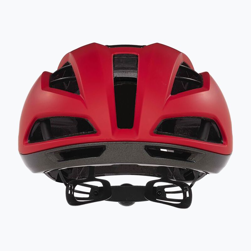 Cyklistická prilba Oakley Velo Stelvio EU black/red pro 3