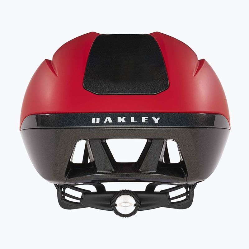 Cyklistická prilba Oakley Velo Stelvio EU black/red pro 4