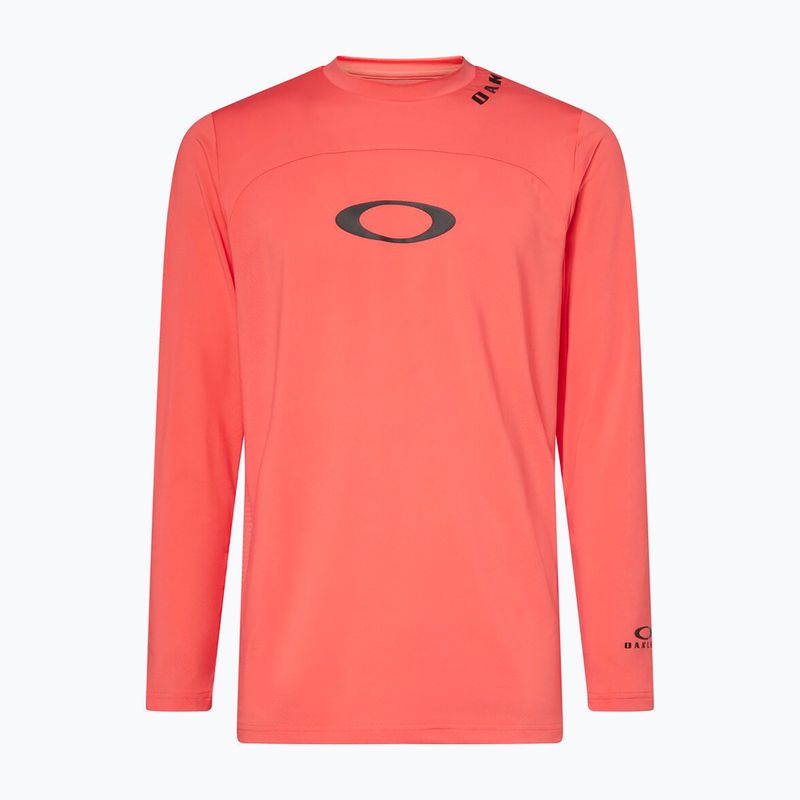 Pánske cyklistické tričko longsleeve Oakley Free Ride RC paloma 6
