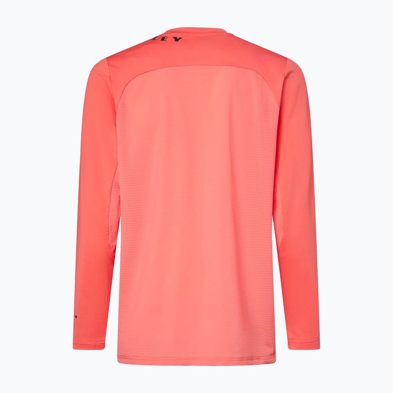 Pánske cyklistické tričko longsleeve Oakley Free Ride RC paloma 7