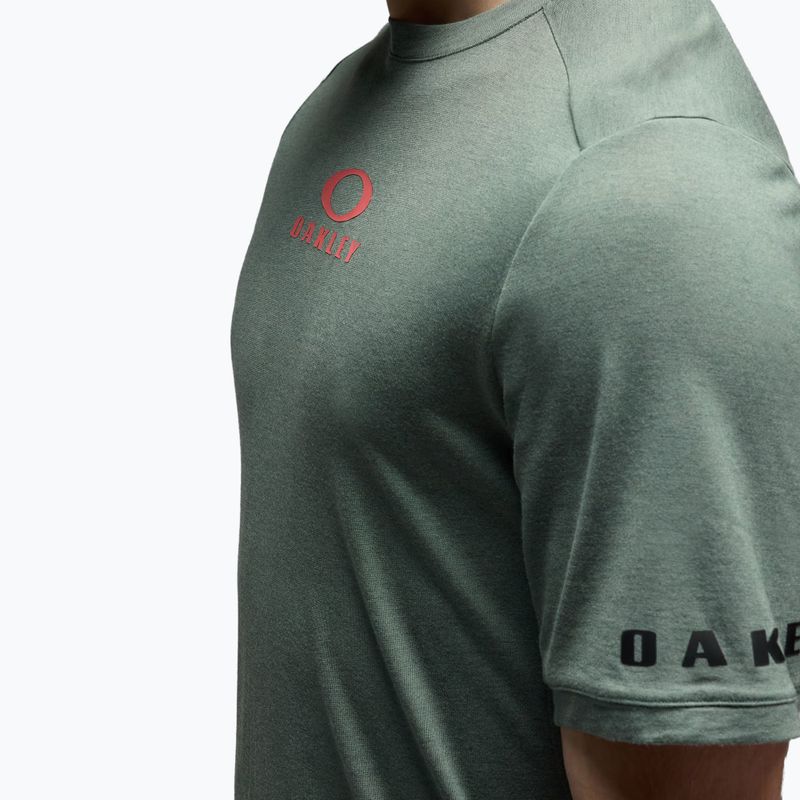 Pánsky cyklistický dres Oakley Free Ride RC aviator green 3