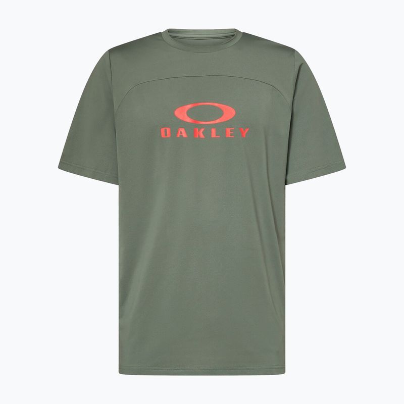 Pánsky cyklistický dres Oakley Free Ride RC aviator green 4