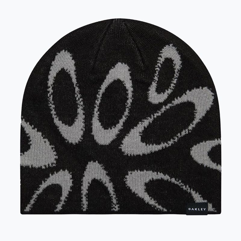 Zimná čiapka Oakley Ellipse Graphic Beanie black/grey