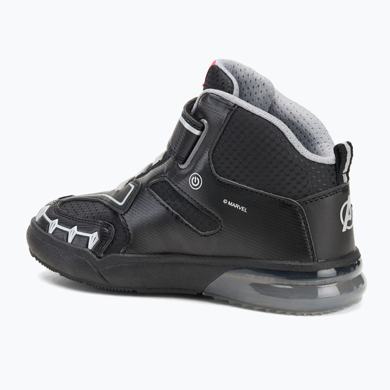 Detské topánky Geox Grayjay black/silver 3