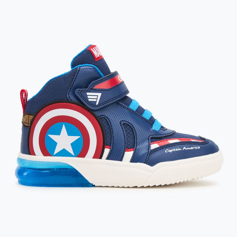 Detské topánky Geox Grayjay ocean blue/red 2