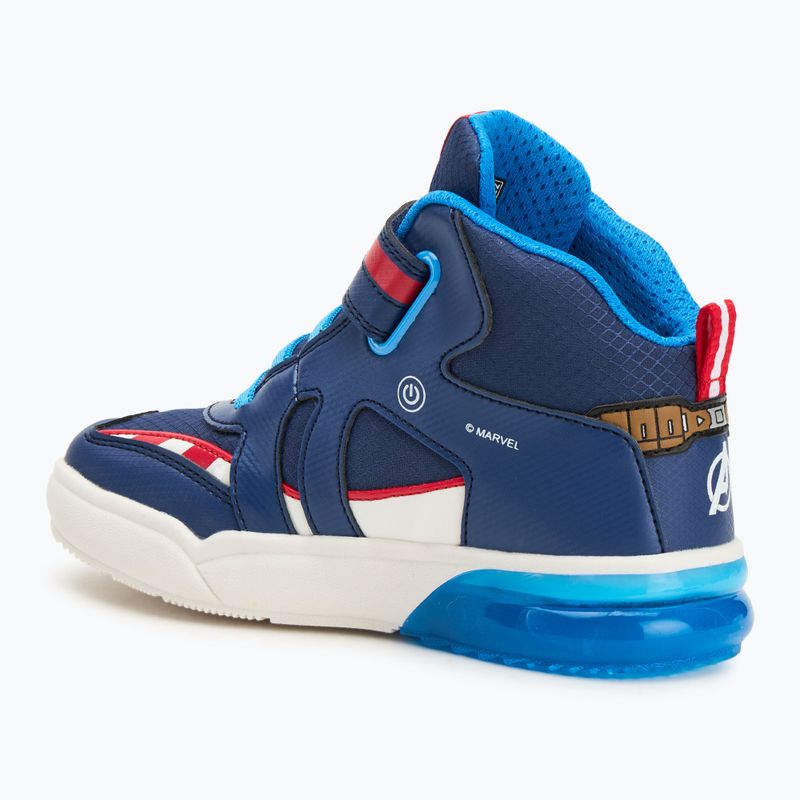Detské topánky Geox Grayjay ocean blue/red 3