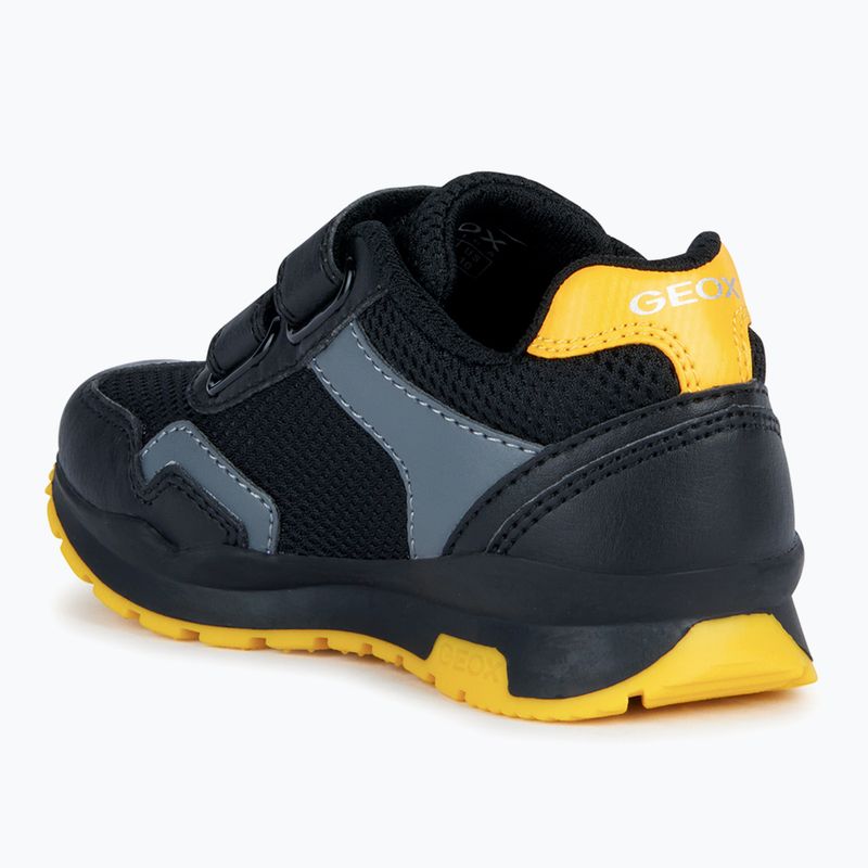 Detské topánky Geox Pavel black/gold 9