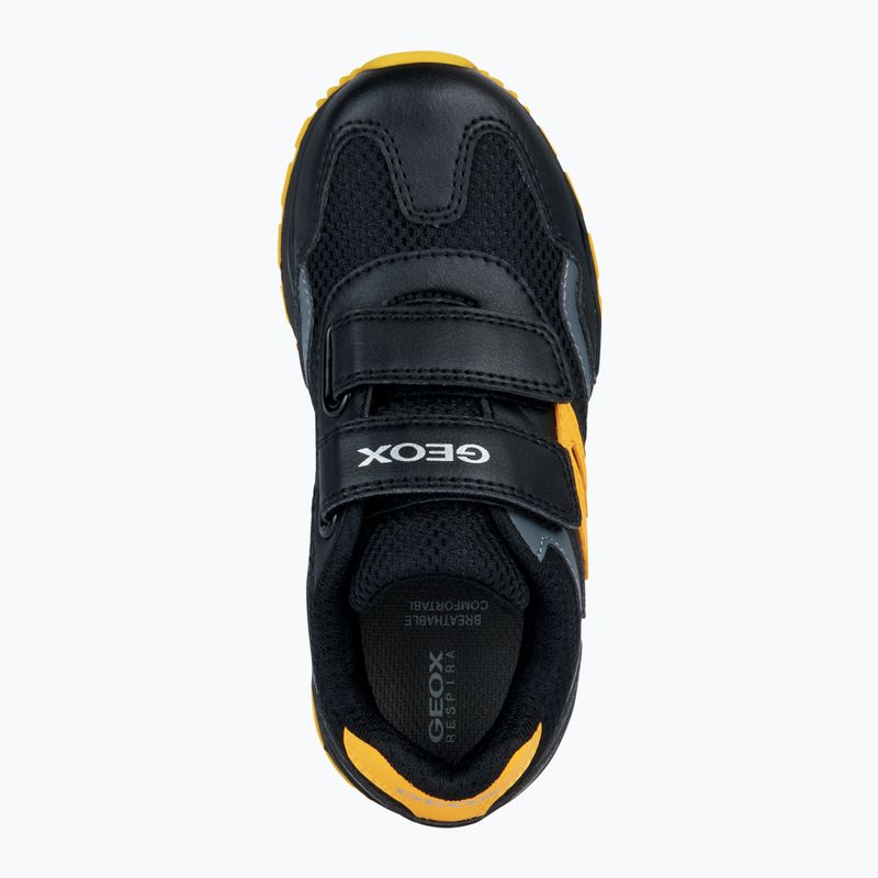 Detské topánky Geox Pavel black/gold 11