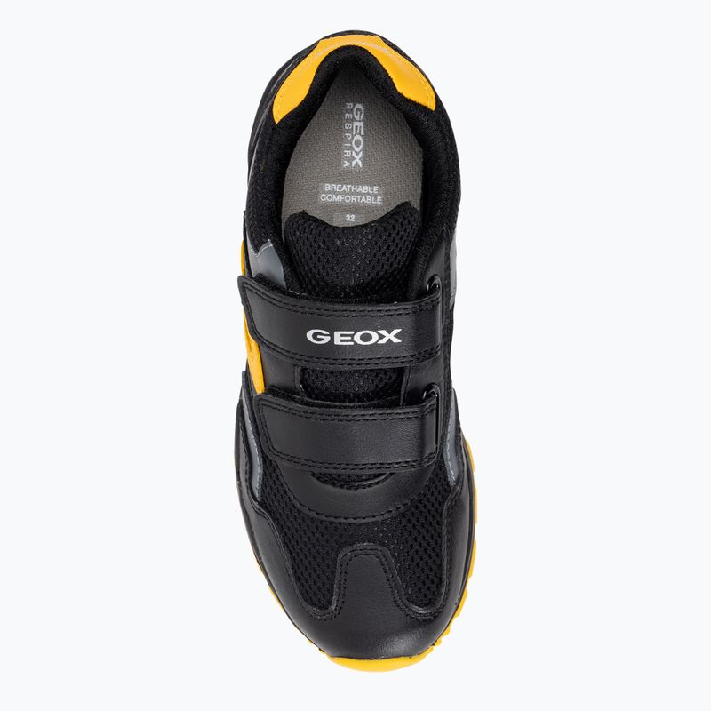 Detské topánky Geox Pavel black/gold 6