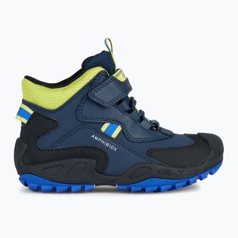 Juniorská obuv Geox New Savage Abx navy/lime green 8