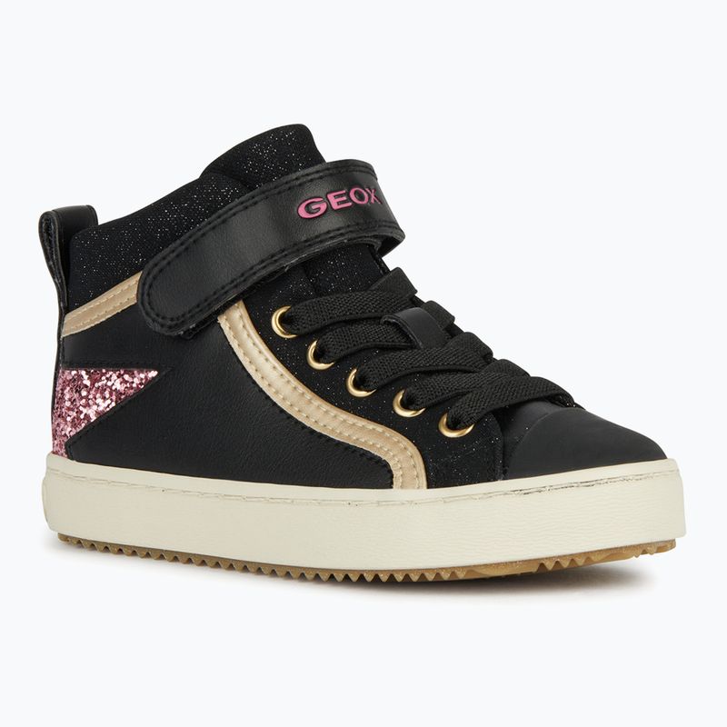 Detské topánky Geox Kalispera black/dark pink 7