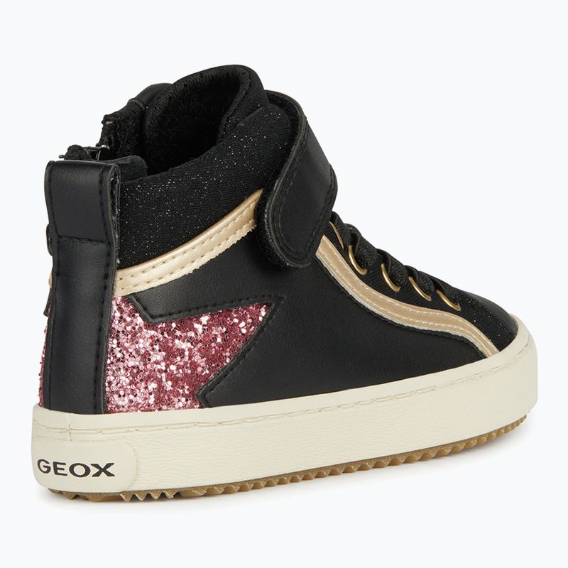 Detské topánky Geox Kalispera black/dark pink 10
