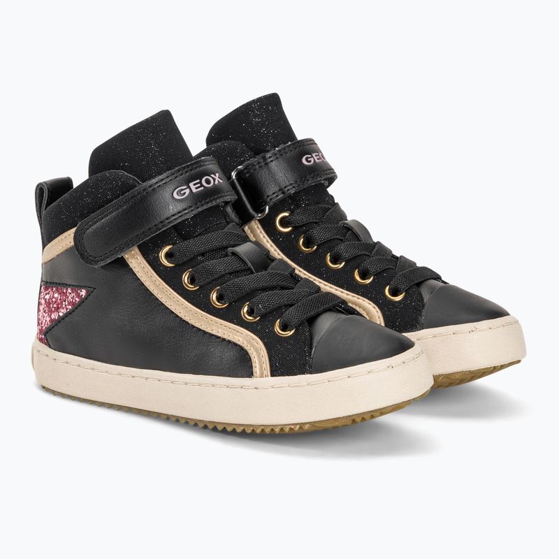 Detské topánky Geox Kalispera black/dark pink 4
