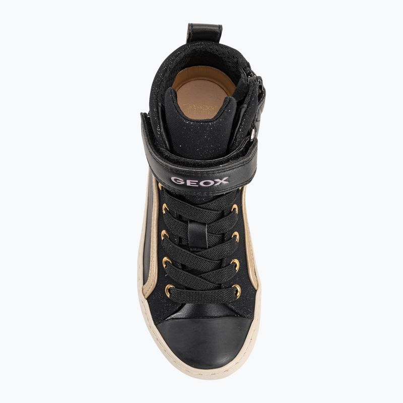 Detské topánky Geox Kalispera black/dark pink 6