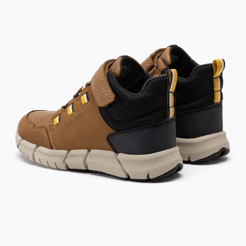 Juniorská obuv Geox Flexyper Abx brown/dark yellow 3