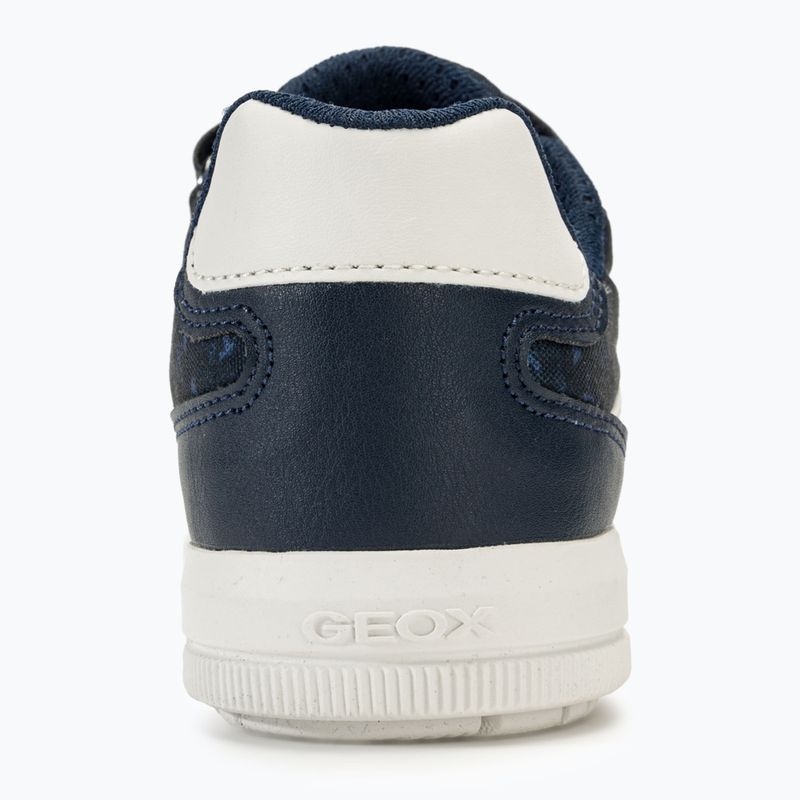 Juniorská obuv Geox Arzach ocean blue/stazony white 5
