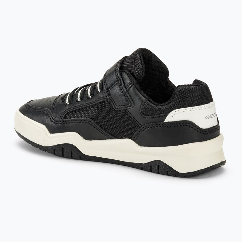 Juniorská obuv Geox Perth black/white 3