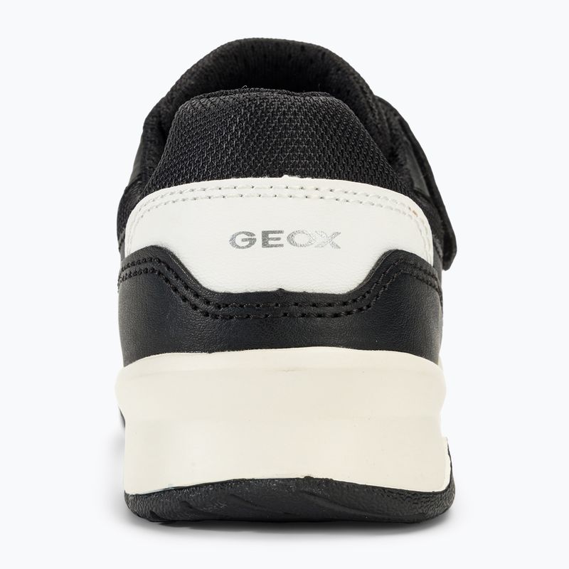 Juniorská obuv Geox Perth black/white 6