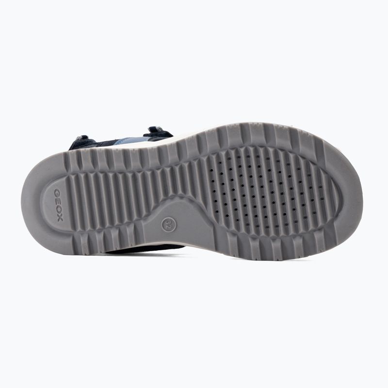 Juniorské sandále Geox Alben navy/dark blue 4