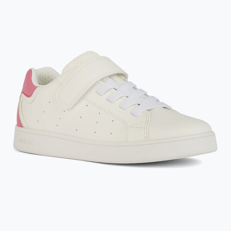 Juniorská obuv Geox Eclyper white/fuchsia 8