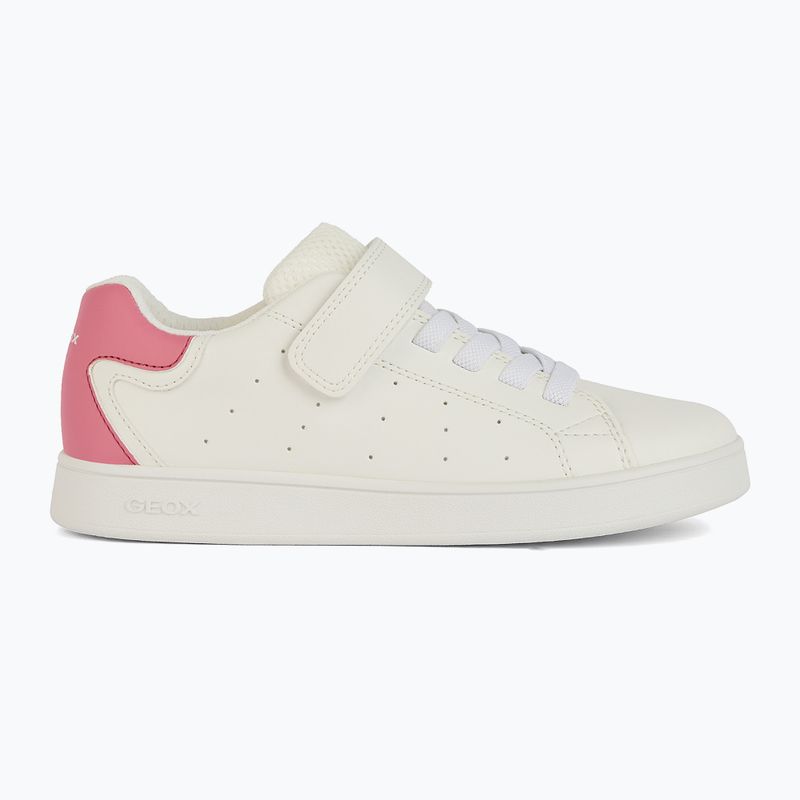 Juniorská obuv Geox Eclyper white/fuchsia 9