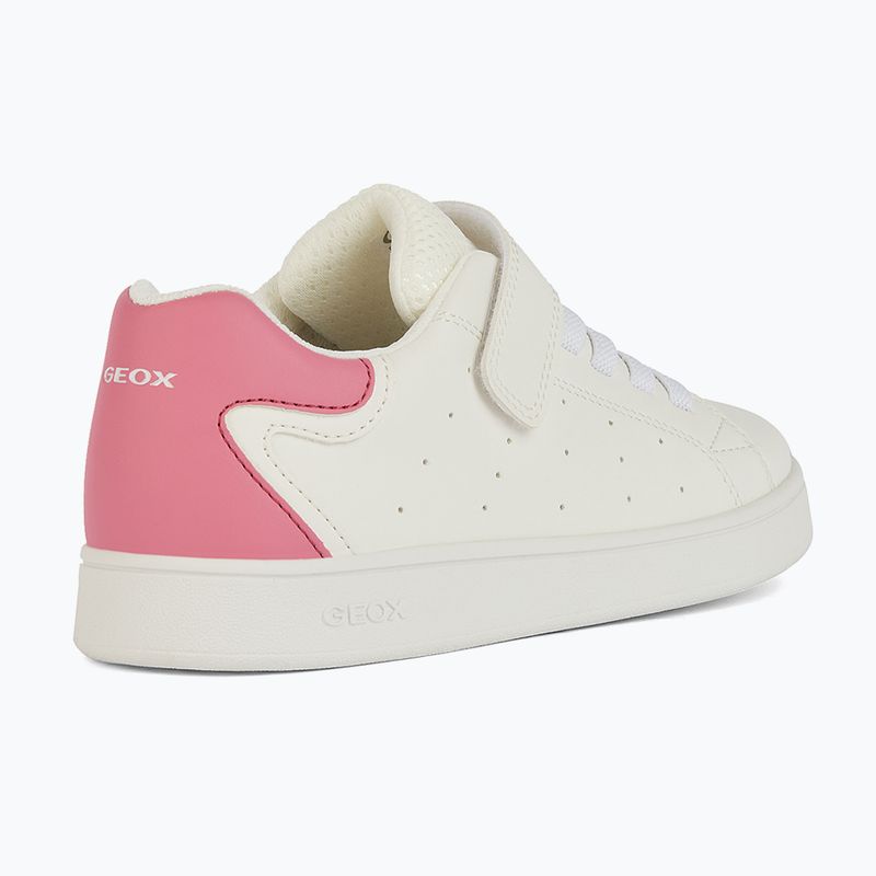 Juniorská obuv Geox Eclyper white/fuchsia 11