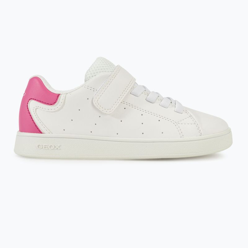 Juniorská obuv Geox Eclyper white/fuchsia 2