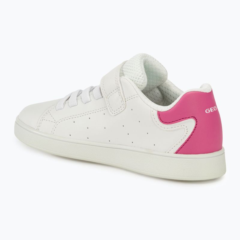 Juniorská obuv Geox Eclyper white/fuchsia 3