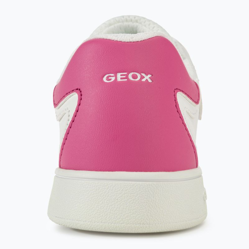 Juniorská obuv Geox Eclyper white/fuchsia 6